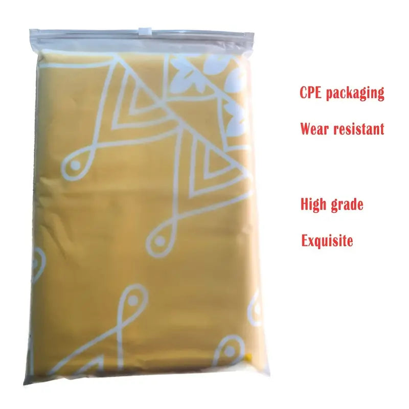 Yellow Mandala Multipurpose Fabric