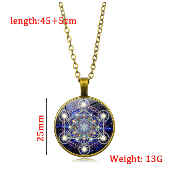 Mandala Necklace Pendant