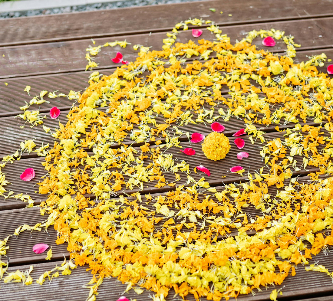 flower petal mandala