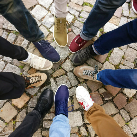 feet together collaboration