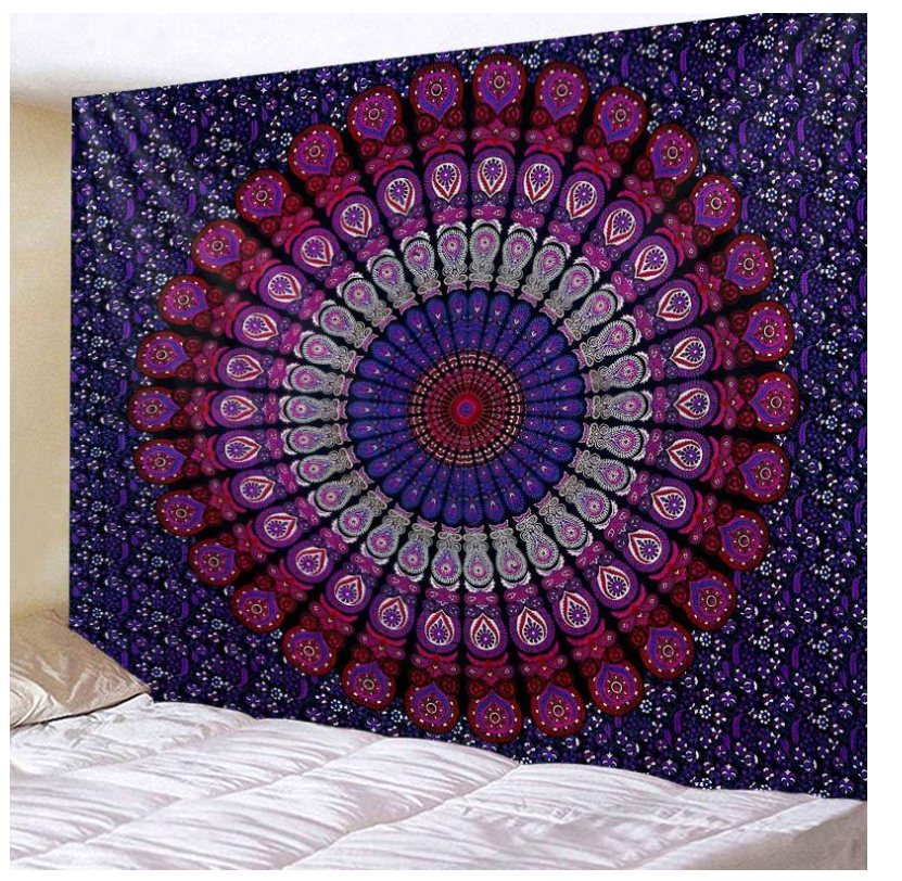 Mesmerising Mandala Multipurpose Fabric - 150x200 cm