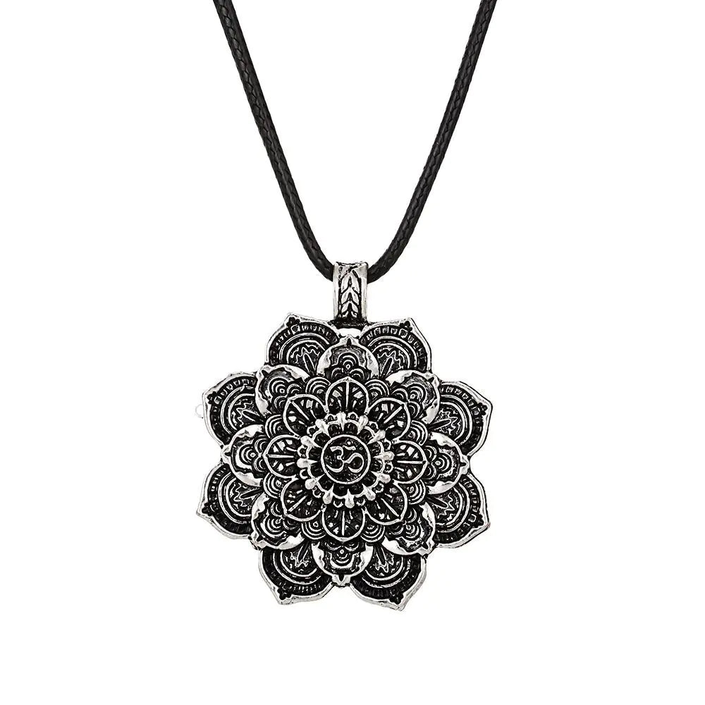 Mandala Necklace Amulet