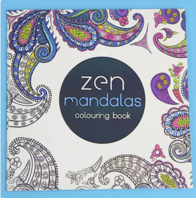 Zen Mandalas Colouring Book - A