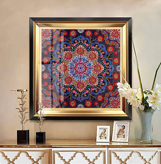 Multicolour Mandala Diamond Painting Kit
