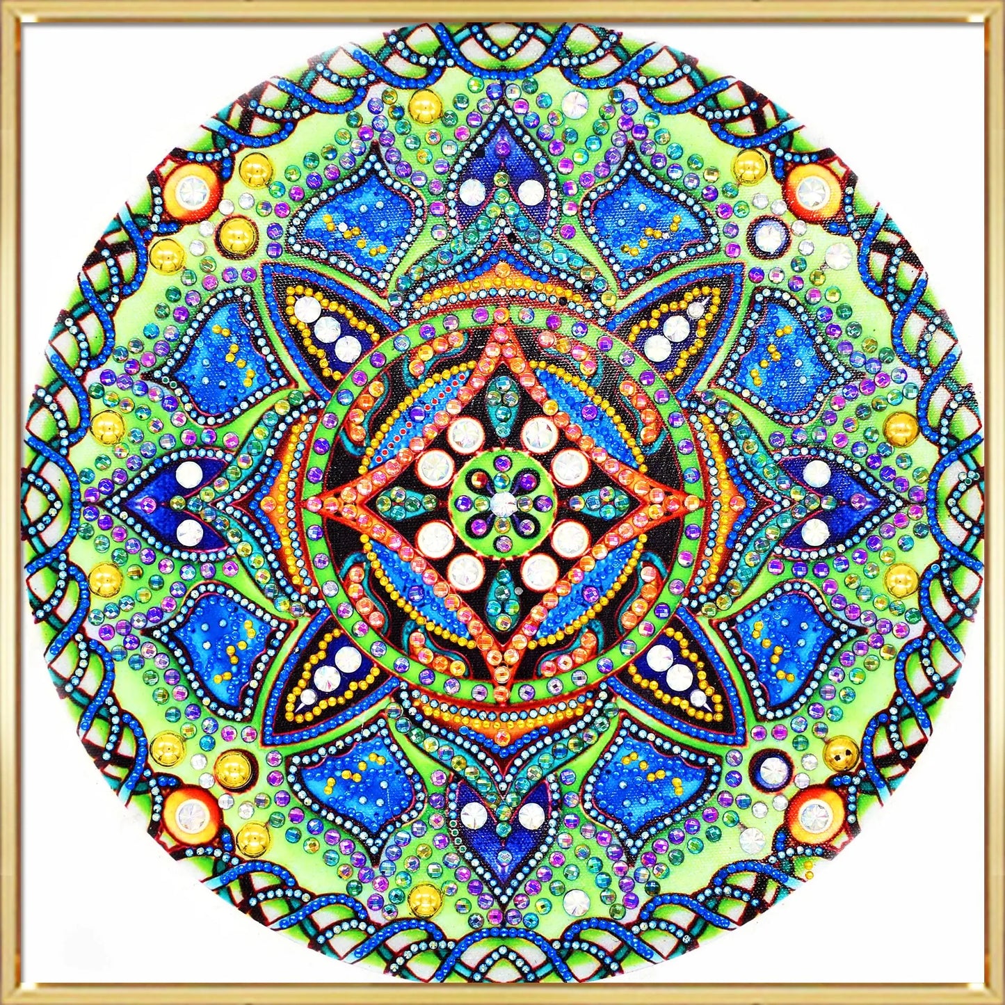 Kaleidoscope Mandala Diamond Painting Kit