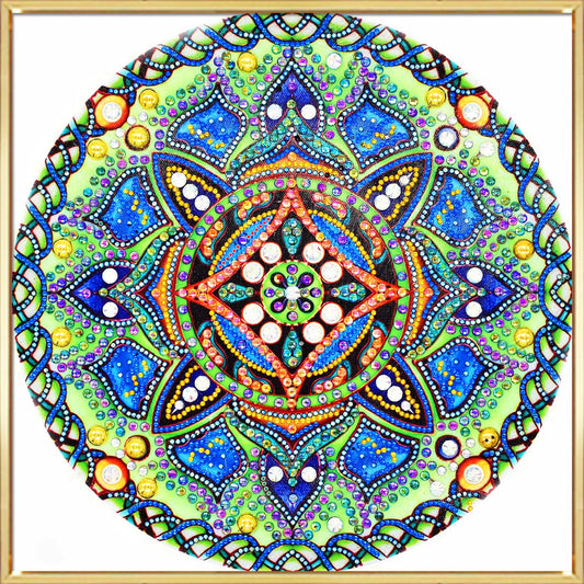 Kaleidoscope Mandala Diamond Painting Kit