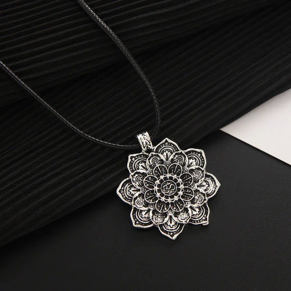 Mandala Necklace Amulet