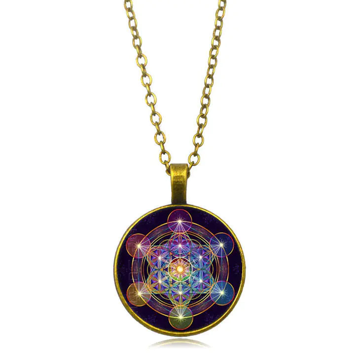 Mandala Necklace Pendant