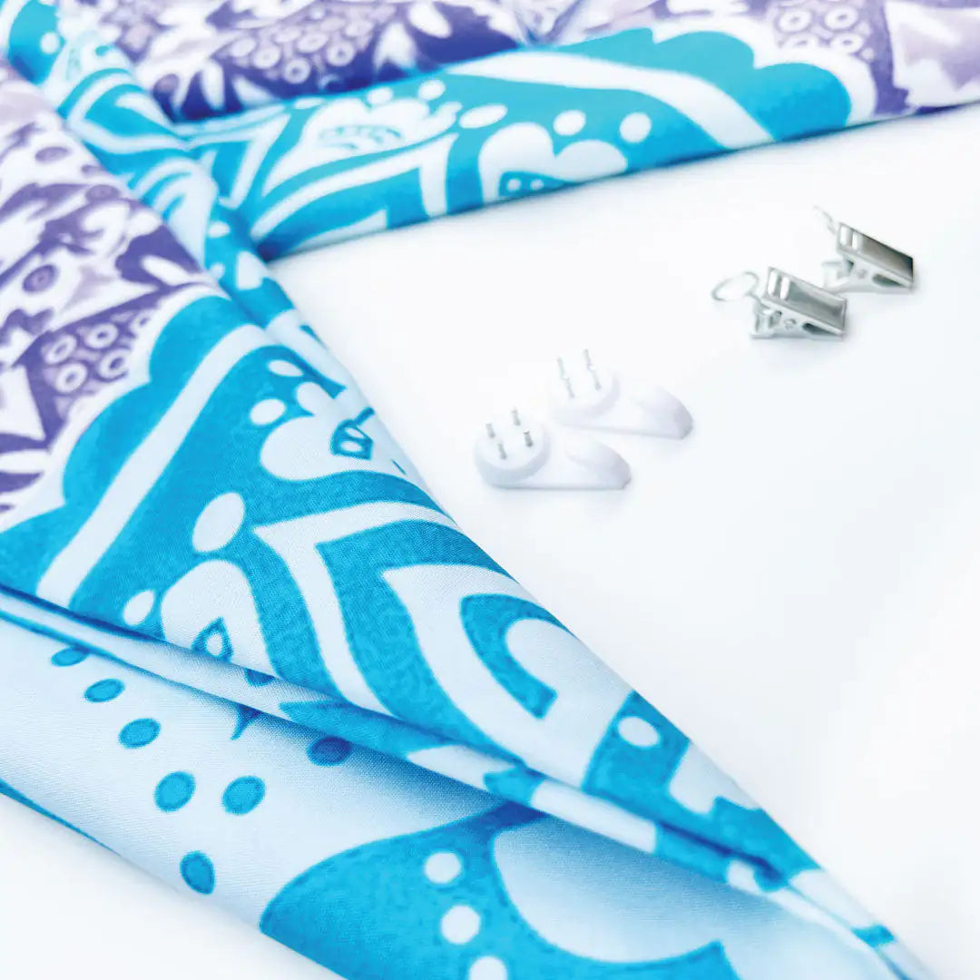 Two-tone Mandala Multipurpose Fabric - 73x95 cm