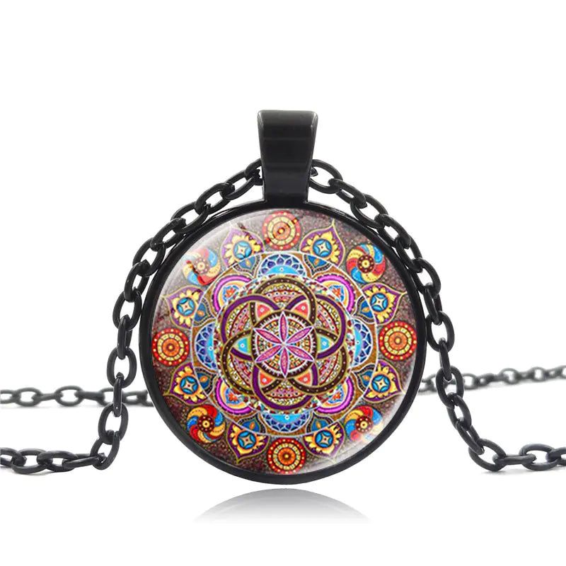 Mandala Necklace Medallion
