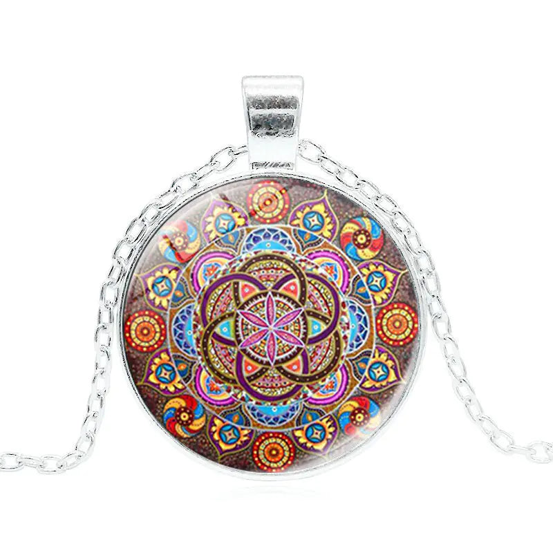 Mandala Necklace Medallion