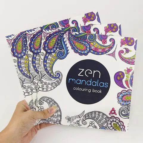Zen Mandalas Colouring Book - B