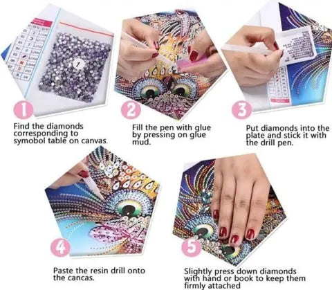 Medallion Mandala Diamond Painting Kit