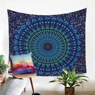 Sapphire Mandala Multipurpose Fabric