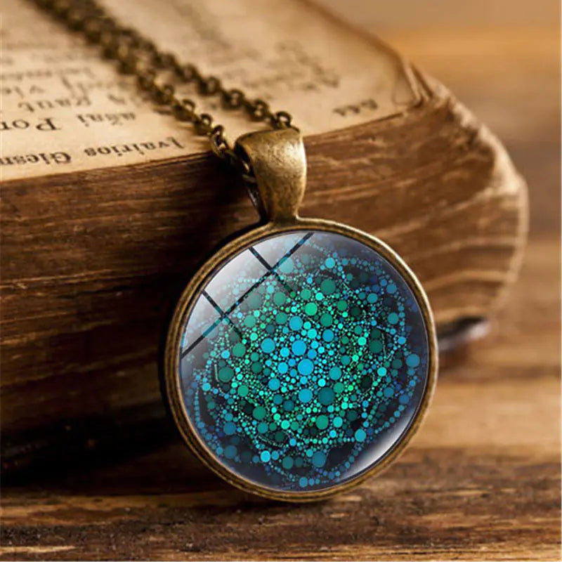 Mandala Necklace Sacred Geometry
