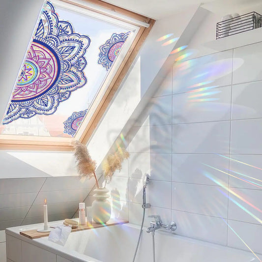 Solar Mandala Window Decor