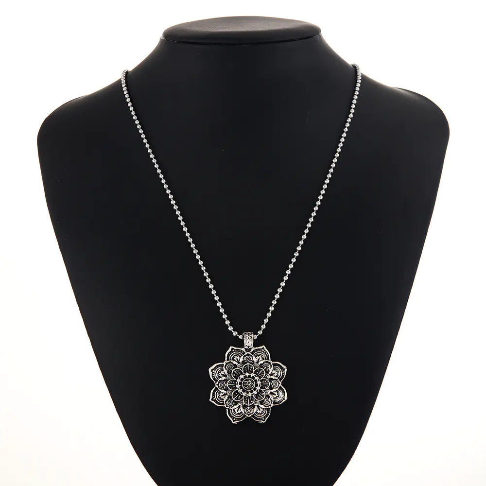 Mandala Necklace Amulet