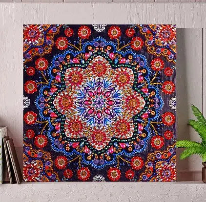 Multicolour Mandala Diamond Painting Kit