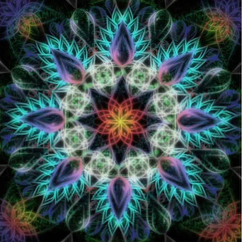 Flower Mandala Diamond Painting Kit