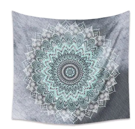 Cool Blue Mandala Multipurpose Fabric