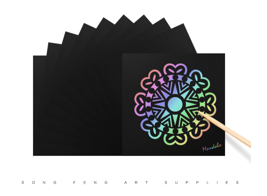 47-Piece Mandala Making Tool Set