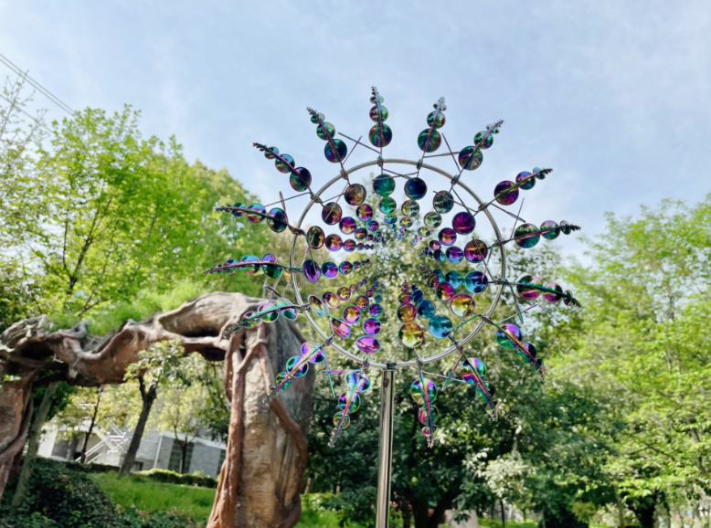 MysticMotion™ Kinetic Metal Wind Spinner