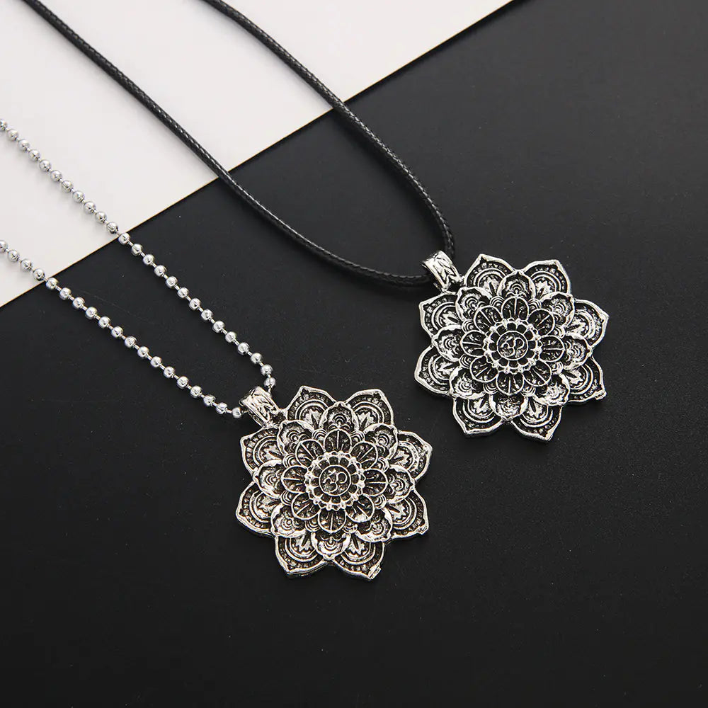 Mandala Necklace Amulet