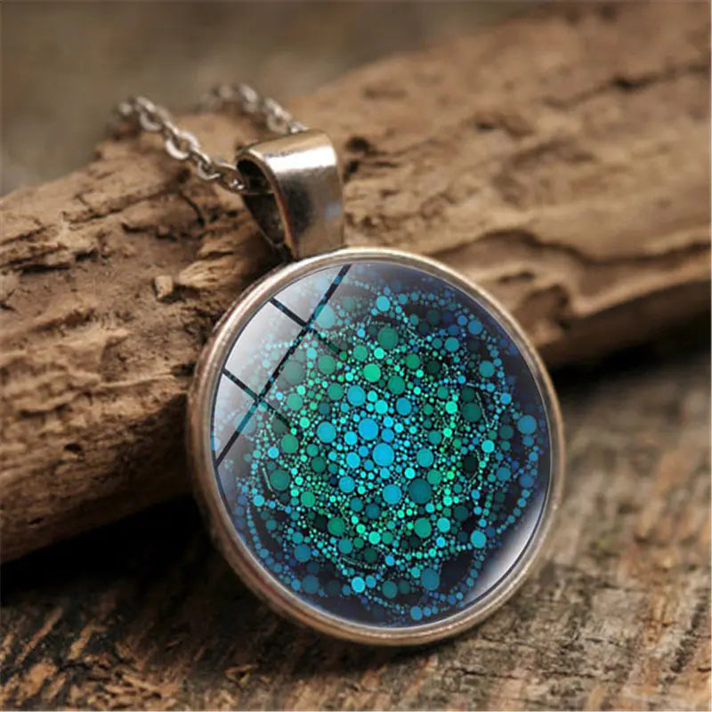 Mandala Necklace Sacred Geometry