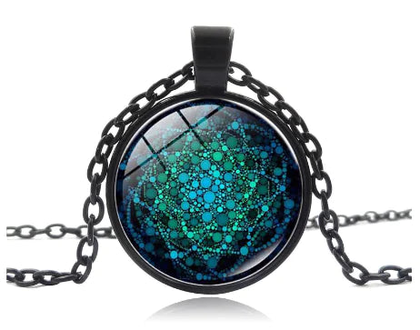 Mandala Necklace Sacred Geometry